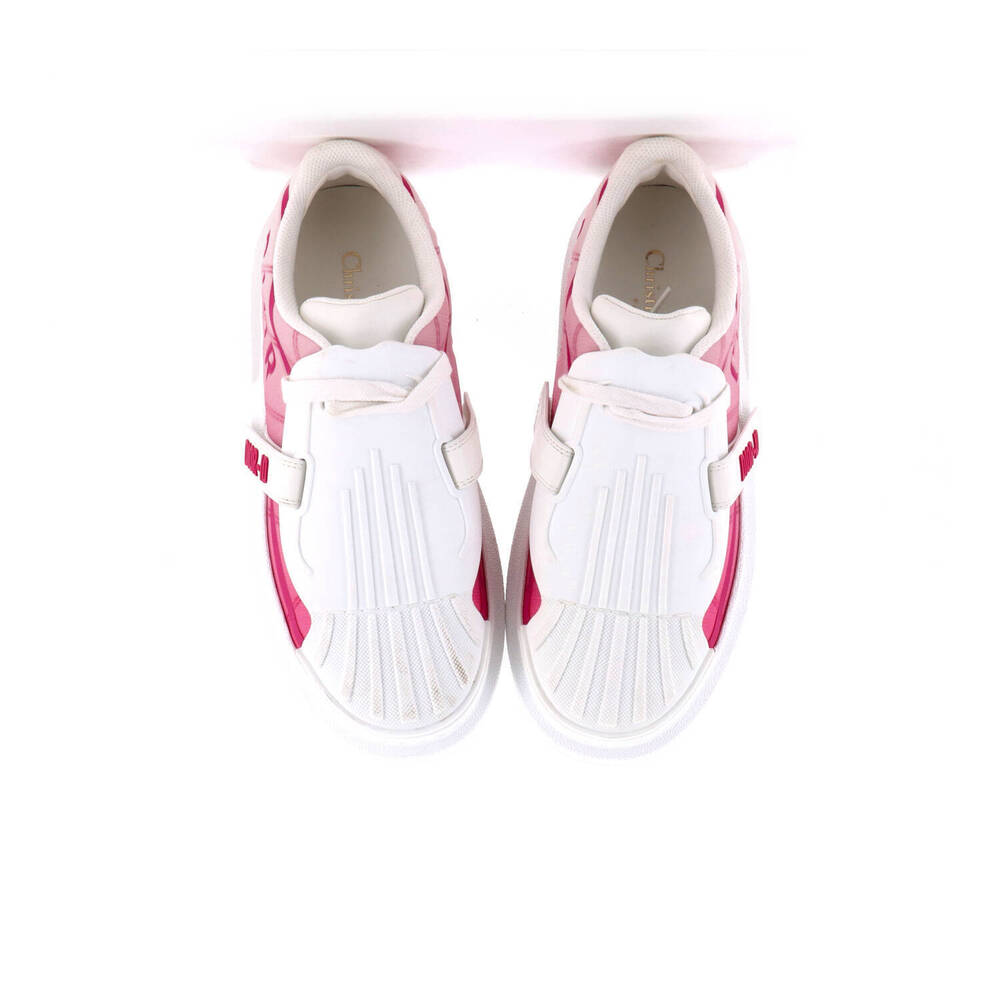 Christian Dior Women's Dior-ID Sneakers Leather with Terry Cloth - Picture 2 of 5